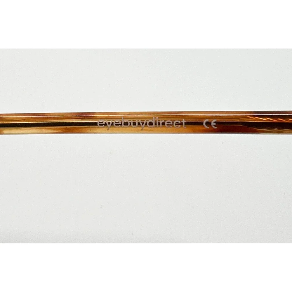 EyeBuyDirect Eyeglass Frames Unisex Tortoise Flavor Round Full Rim 47-20-145